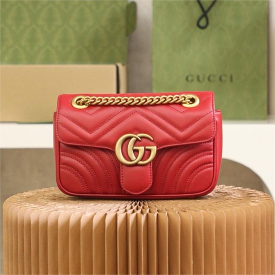 GUCCI GG MARMONT MINI SHOULDER BAG