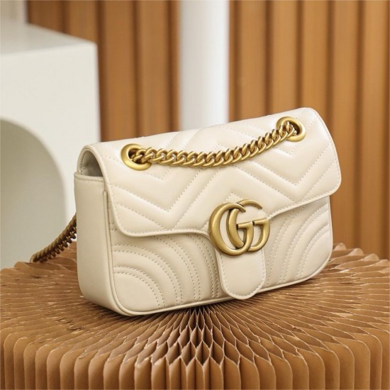 GUCCI GG MARMONT MINI SHOULDER BAG