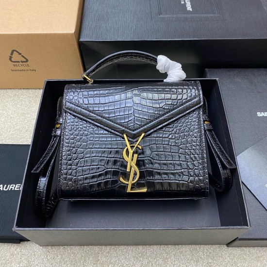 YSL CASSANDRA MINI TOP HANDLE BAG